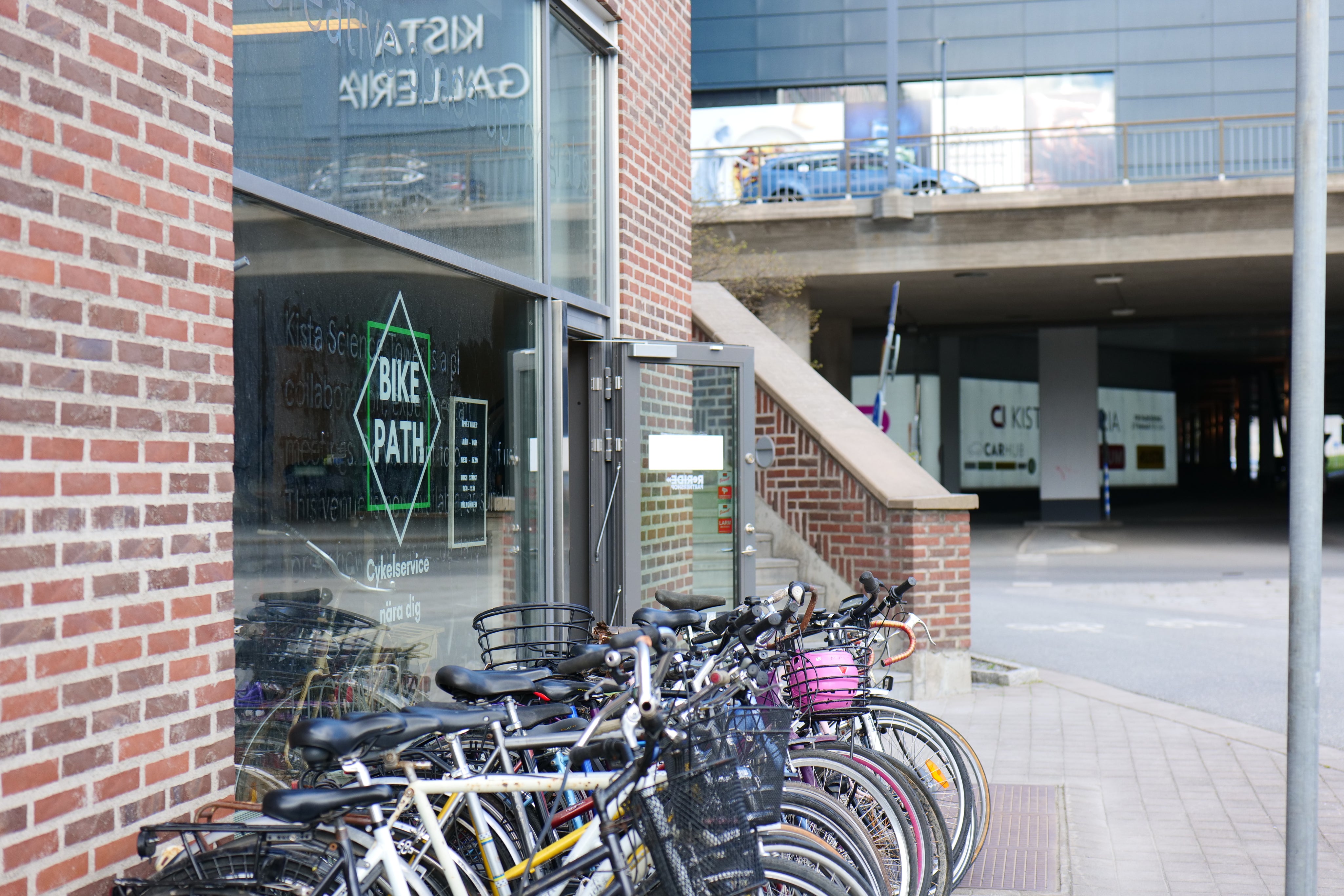 Bikepath Kista